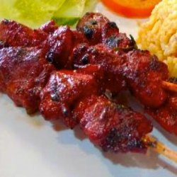 Tandoori Chicken Satay Appetizers (Made Easy) recipe