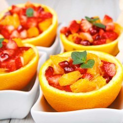Orange Fruit Cups recipe
