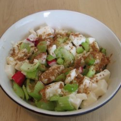 Cinnamon Grape Salad With Tofu recipe