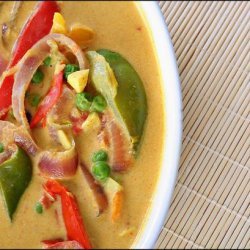 Spicy Thai Peanut Vegetable Curry recipe