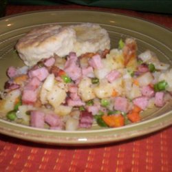 Spam© and Vegetable Hash recipe