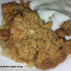Peanut Butter Apple Crisp recipe