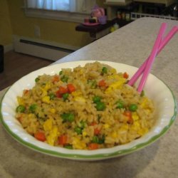 Easy Eggy-Veggie Fried Rice recipe
