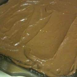 Mayonnaise Cake With Chocolate Frosting recipe