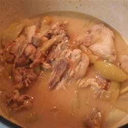 Ginataang Manok (Chicken Cooked in Coconut Milk) recipe