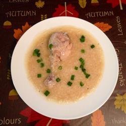Chicken Arroz Caldo (Chicken Rice Porridge) recipe