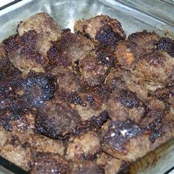 Honey-Garlic Moose Meatballs recipe