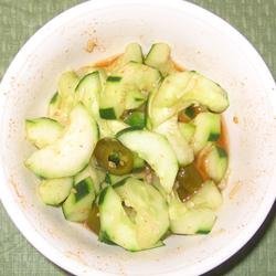Chinese-Korean Cucumber Kimchi recipe