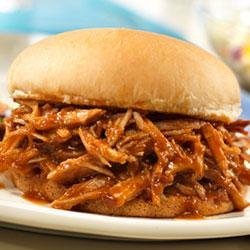 Campbell's(R) Slow-Cooked Pulled Pork Sandwiches recipe