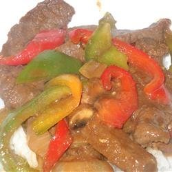 Kikkoman Chinese Pepper Steak recipe
