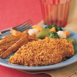 Crunchy No-Fry Chicken recipe