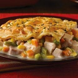 Savory Herb-Crusted Chicken Pot Pie recipe