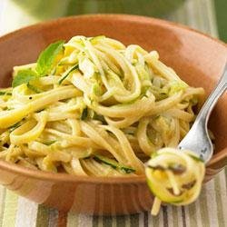 Creamy Linguine with Zucchini recipe