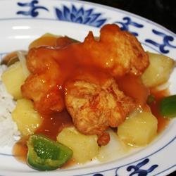 Stir-Fried Sweet and Sour Chicken recipe