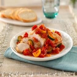 Hunts(R) Chicken with Mediterranean Vegetables recipe