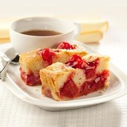 Sweet Vanilla Cherry Cake recipe