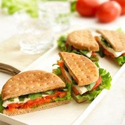 Caprese Salad-Style Sandwiches recipe