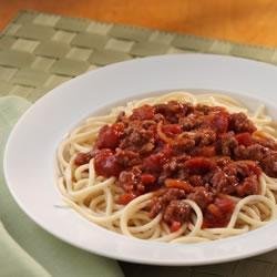 Classic Spaghetti Meat Sauce recipe