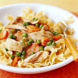 Cheesy Chicken and Noodles recipe