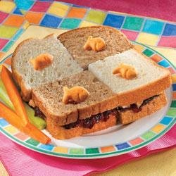 Goldfish Checkerboard Sandwich recipe