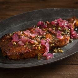 Steak With Caper Sauce recipe