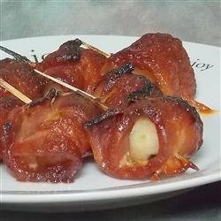Bacon Wrapped Water Chestnuts I recipe