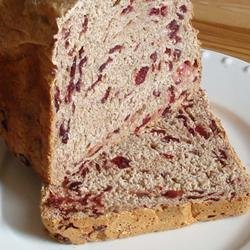 Cranberry Wheat Bread recipe
