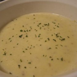Cauliflower Stilchester Cheese Soup recipe