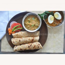 Egg  Masala Paratha recipe