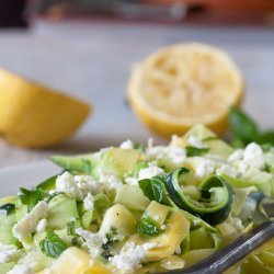 Ribboned Zucchini Salad recipe