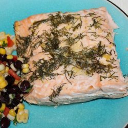 Baked Salmon With Dill recipe