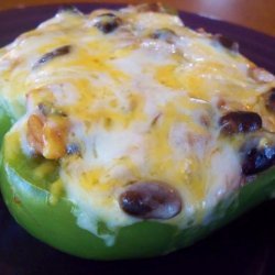Vegetarian Mexican Stuffed Peppers recipe