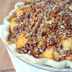 Peach Streusel Pie recipe