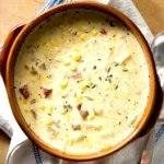 Hearty Corn Chowder With Peas recipe
