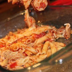 Fire-Roasted Ziti With Sausage recipe
