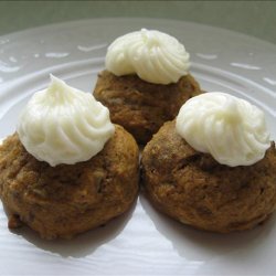 Pumpkin Cookies With Cream Cheese Frosting recipe