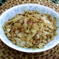 Saya’s Accidental Low-Fat Warm (Or Cold) Cabbage Salad recipe