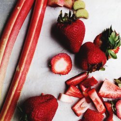 Strawberry Rhubarb Tart recipe