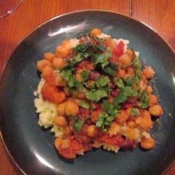 Chickpea and Date Tagine, Vegetarian recipe
