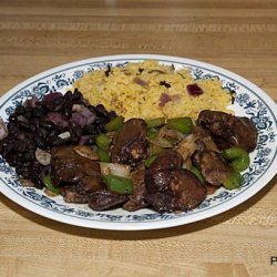 Stir-Fried Chicken Livers China Y Criolla Style recipe
