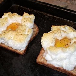Eggs on a Cloud for One or Two (Toaster Oven) recipe