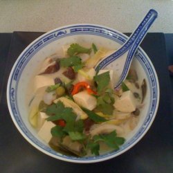 Coconut Soup With Tofu recipe