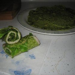 Spinach Tortillas - Green and Yummy! recipe