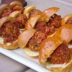 Meatball Sliders recipe