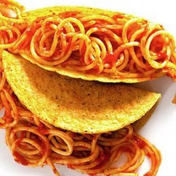 Spaghetti Tacos recipe