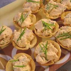 Salmon Cup Appetizers recipe