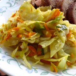 Quick Cabbage Stir Fry Asian-Style recipe
