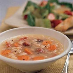 Hearty Navy Bean Soup recipe