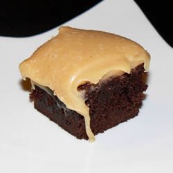 Brownies with Peanut Butter Fudge Frosting recipe
