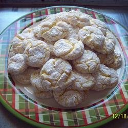 Lemon Snowflake Cookies recipe